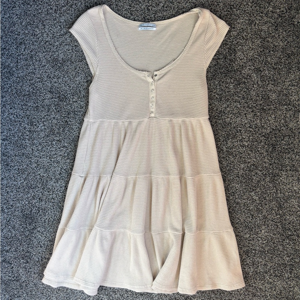 Urban Outfitters Cream Kids Casual Dress